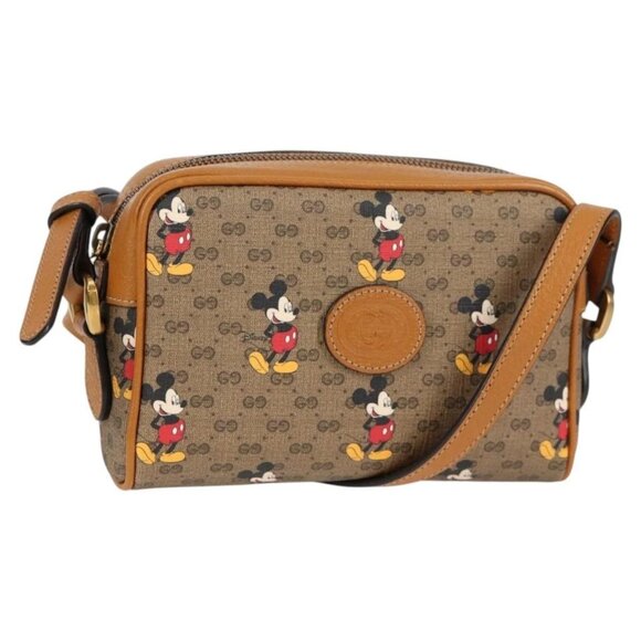 GUCCI Micro GG Supreme Disney Collaboration Bag PVC Beige - Picture 1 of 16